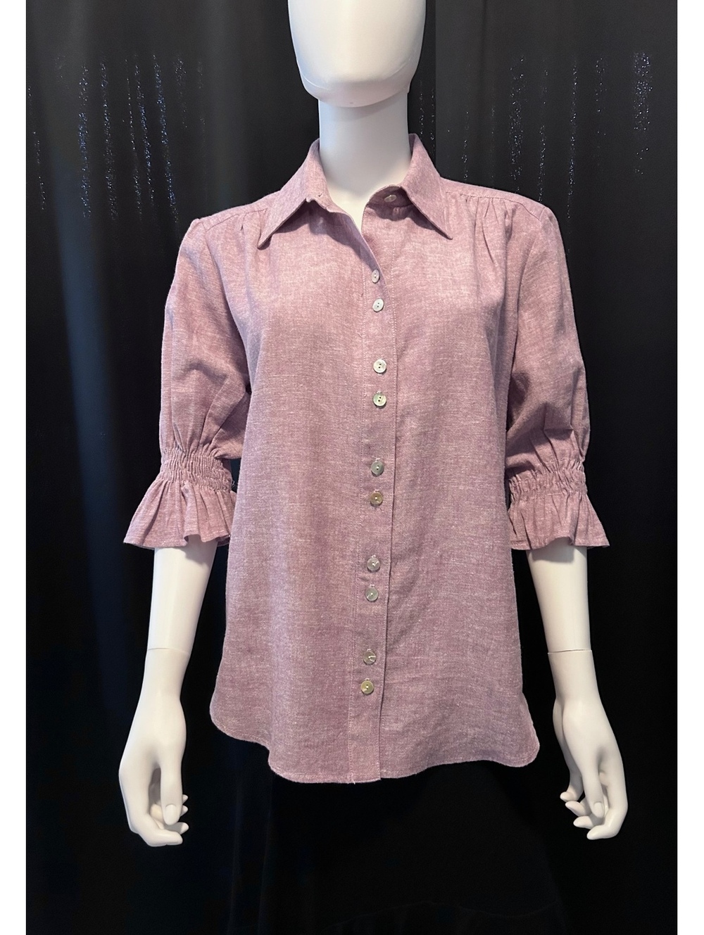 Finley collared blouse